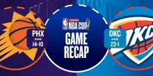 NBA Highlights: Oklahoma City-Phoenix 138-89