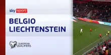 Belgio-Liechtestein 7-0: gol e highlights