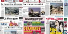Le prime pagine dei quotidiani di oggi 2 marzo: la rassegna stampa