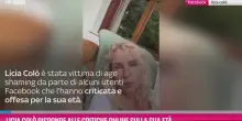 Licia Col&ograve; risponde alle critiche online sulla sua et&agrave;