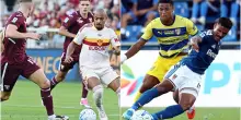 Serie A, ora Torino-Roma 0-1 e Como-Parma 1-0. Stasera Inter-Udinese