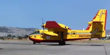 Capodichino chiuso oltre due ore per un Canadair fermo in pista