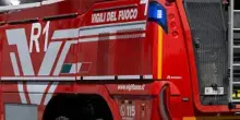 Roma, incendio vicino ai binari della linea Orte-Fiumicino