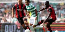 Celtic-Milan LIVE, rossoneri subito sotto 2-0. L'amichevole &egrave; su Sky e NOW
