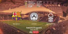 FVG Cup, triangolare Udinese-Barcellona-N. Forest su Sky