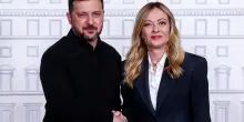 Meloni riceve Zelensky: sempre a fianco di Kiev, in gioco sicurezza Ue
