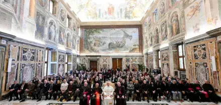 Il Papa incontra attori e registi, da Spike Lee a Cate Blanchett. FOTO