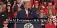 Nobel pace, Trump a Norvegia: vergogna, non dimenticheremo