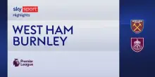 West Ham-Burnley 3-2: gol e highlights