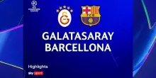 Galatasaray-Barcellona 1-4: gol e highlights
