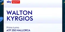 Walton-Kyrgios: highlights Atp Maiorca
