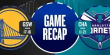 NBA Highlights: Charlotte-Golden State 125-132