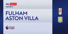 Fulham-Aston Villa 1-0: gol e highlights
