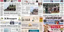 Le prime pagine dei quotidiani di oggi 31 luglio: la rassegna stampa