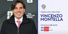 Montella ospite domenica a Sky Calcio Club