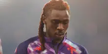 Kean salta Roma-Fiorentina: permesso per motivi familiari