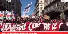 Roma, in piazza contro guerra e riarmo