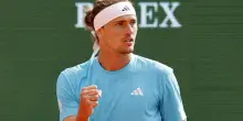 Zverev lotta e batte Fonseca: &egrave; in semifinale