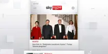 I titoli di Sky TG24 del 25 settembre, edizione delle 8