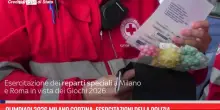 Olimpiadi 2026 Milano Cortina, esercitazioni della Polizia