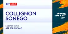 Collignon-Sonego: highlights Atp Gstaad