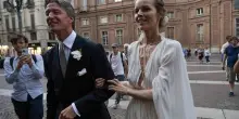 Eva Herzigova e Gregorio Marsiaj, nozze a Torino