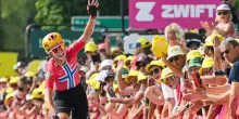 Tour donne, per Haugset 3^ tappa e maglia gialla