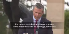 D-Day, Hegseth: 'Spiagge europee invase'