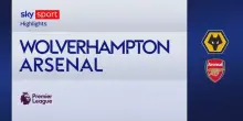 Wolverhampton-Arsenal 2-2: gol e highlights