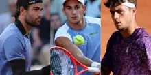 3 italiani ai quarti di uno Slam maschile: &egrave; la prima volta nell'era Open