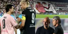 Palermo-Man City, Rose Villain e coreografia con gli Oasis: le foto di una serata storica