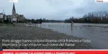 Francia, alluvioni e blackout dopo la tempesta Nils