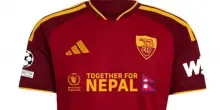 Roma, World Food Programme sponsor a sostegno del Nepal contro il Fenerbahce in Champions