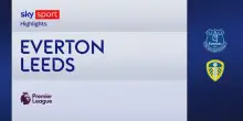 Everton-Leeds 1-1: gol e highlights