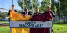 La Roma intitola un campo a Trigoria a un suo capitano