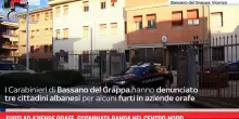 Furti ad aziende orafe, sgominata banda nel Centro-Nord