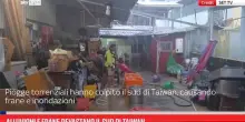 Alluvioni e frane devastano il sud di Taiwan