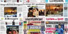 Le prime pagine dei quotidiani di oggi 2 gennaio: la rassegna stampa