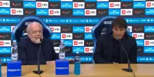 De Laurentiis: 'Nuovo allenatore? Valuteremo con calma'