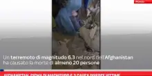Afghanistan, sisma di magnitudo 6.3 causa diverse vittime