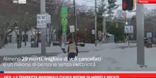 Usa, la tempesta invernale causa decine di morti e disagi