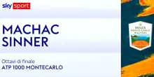 Sinner-Machac: highlights Atp Monte-Carlo