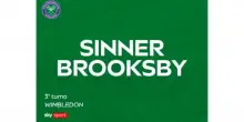 Sinner-Brooksby: highlights Wimbledon