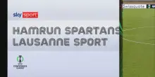 Hamrun Spartans-Losanna 0-1: gol e highlights