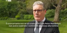 Caso Epstein, Starmer: non informato su Mandelson