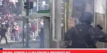 Bolivia, scontri a La Paz contro il presidente Paz