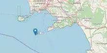 Golfo di Napoli, sisma di magnitudo 5.9 ad una profondit&agrave; di 414 km