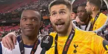 Al Tottenham è anche gioia azzurra, Udogie a Vicario: 'È un fenomeno'