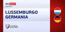 Lussemburgo-Germania 0-2: gol e highlights