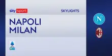 Napoli-Milan 1-0: gol e highlights